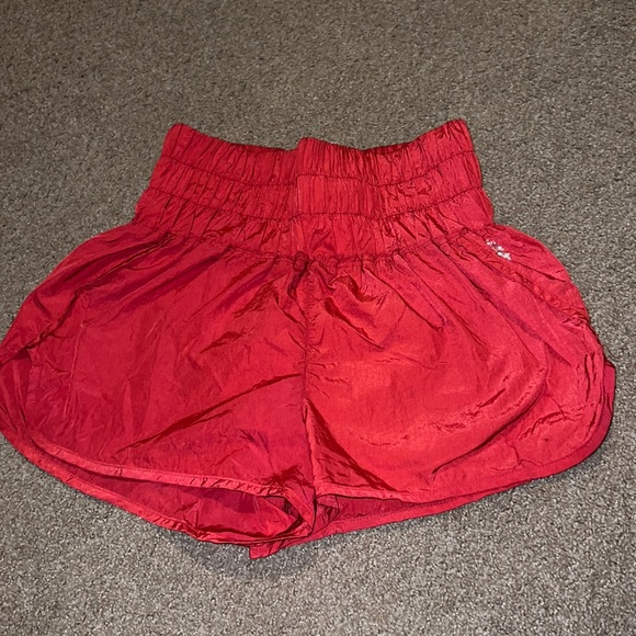 FP Movement by Free People Pants - Free People Movement: The Way Home shorts in red